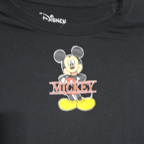 Disney Black Mickey Mouse Graphic Tee - Picture 3 of 4